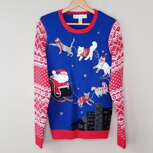 lepni.me Unisex Hoodie Merry Christmas Santa is Coming to Town